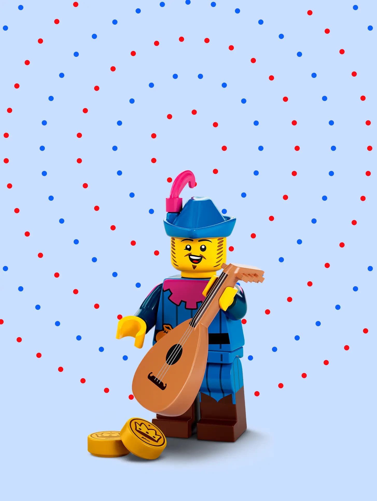 BrickHatch hero image of a LEGO minifigure